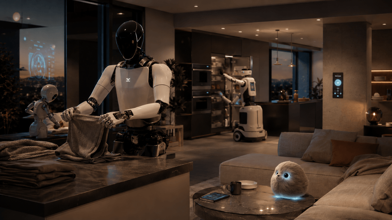 İnsansı robotlardan süni intellekt dostlarına: Ev robotlarında son durum