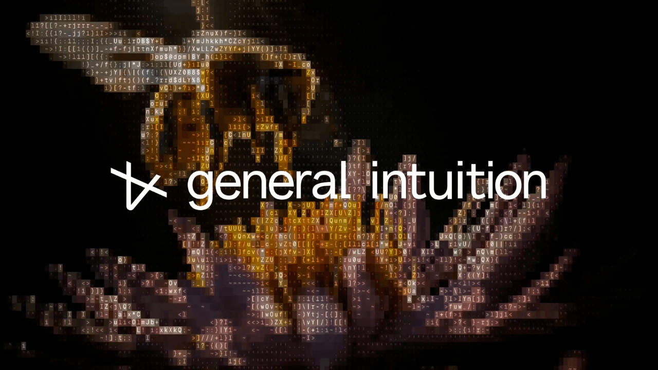 Oyun məlumatları ilə təlim olunan süni intellekt agentlərinə fokuslanan General Intuition, 320 milyon dollar investisiya aldı