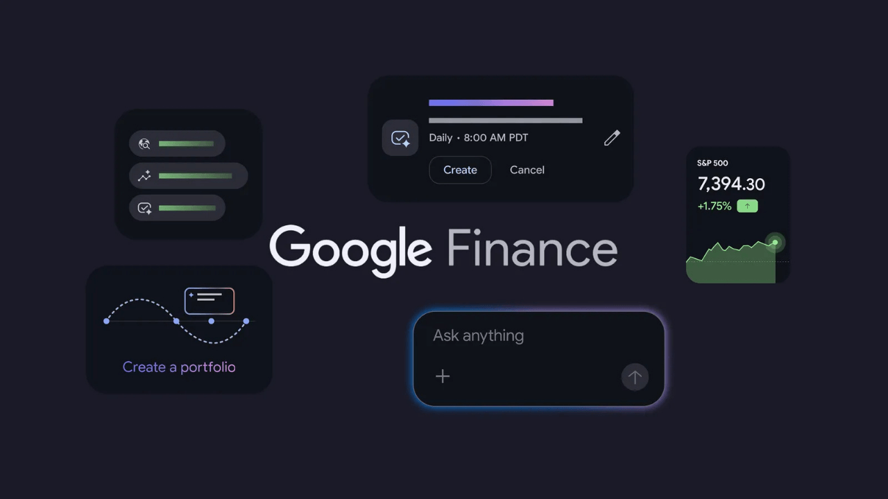 Google, Google Finance üçün müstəqil mobil tətbiq təqdim etdi