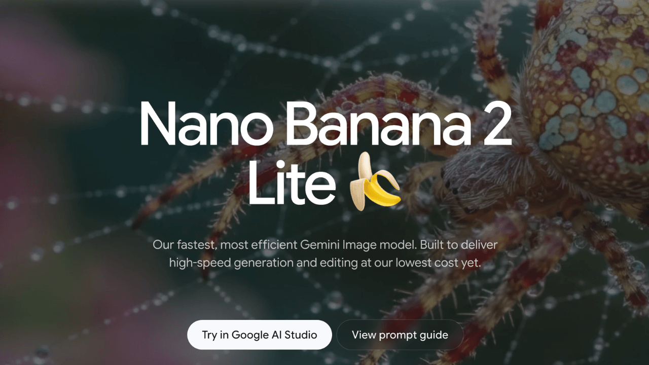 Google-dan sürətli və aşağı maliyyətli yeni vizual istehsal modeli: Nano Banana 2 Lite